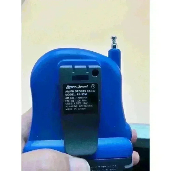 Vintage Lenoxx Sound PR-35M Sports Radio Handheld Portable - Picture 3 of 4
